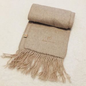 Alpaca wool scarf